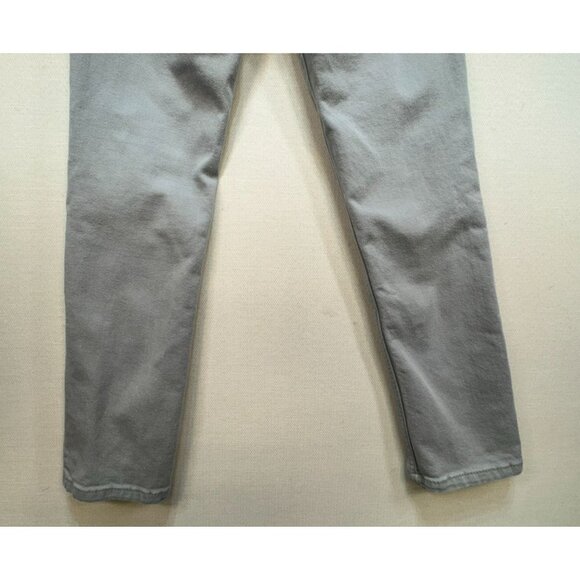 Levis 511 Mens Slim Fit Jeans Size 29Wx30L Light Gray Denim Pockets Casual - Picture 13 of 13